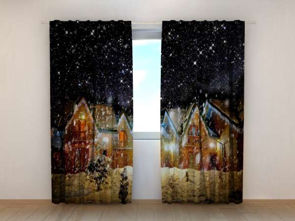 Photo curtain: CHRISTMAS NIGHT