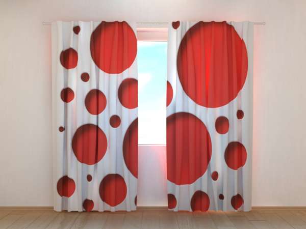 Photo curtain: RED STYLE