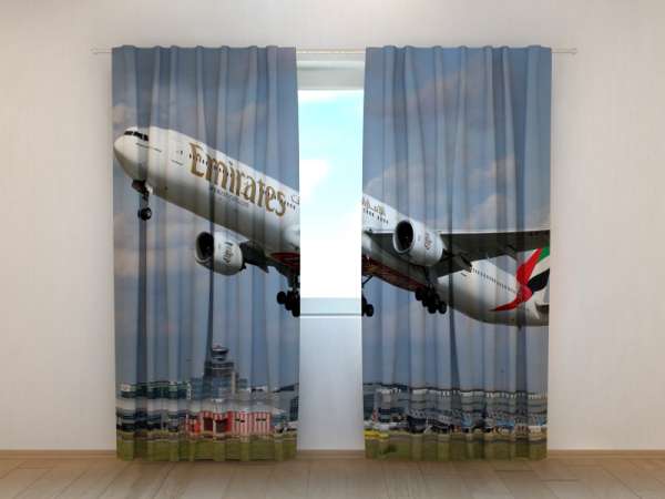 Photo curtain: PLANE