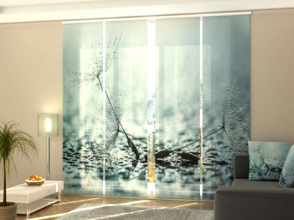 Sliding panel curtain (1-4 pts.): DANDELION SEED