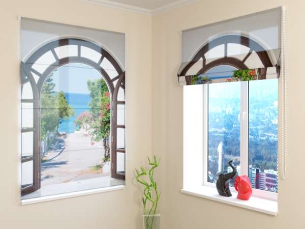 Roman blind: SEA HARMONY