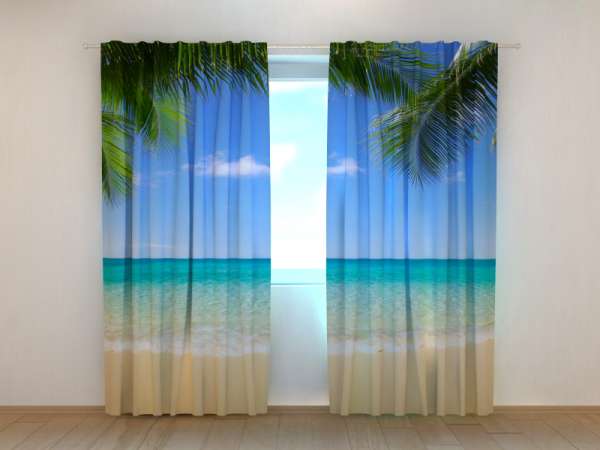 Photo curtain: BEACH IN SUMMER