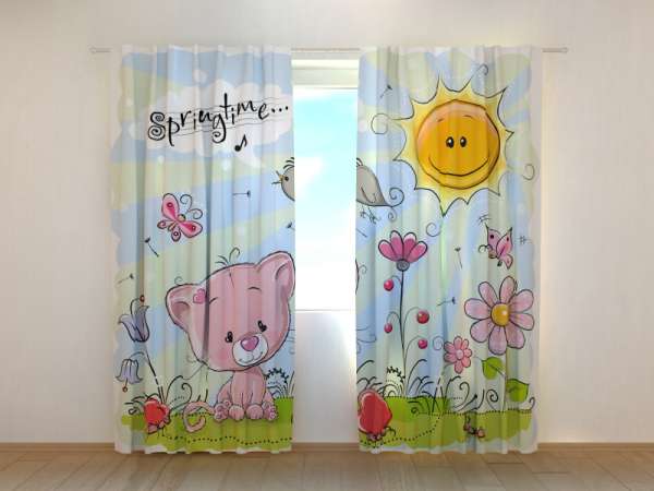 Photo curtain: CHILDREN'S DRAWING