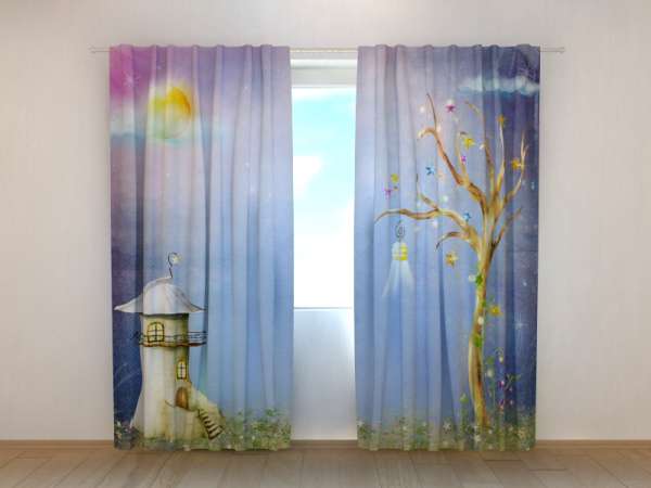 Photo curtain: LITTLE FAIRY HOUSE