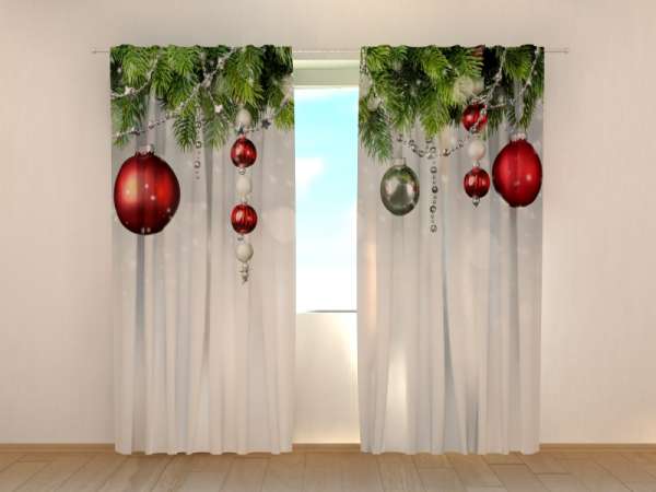 Photo curtain: CHRISTMAS DECORATIONS