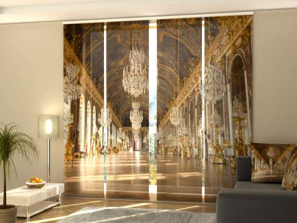 Sliding panel curtain (1-4 pts.): VERSAILLES