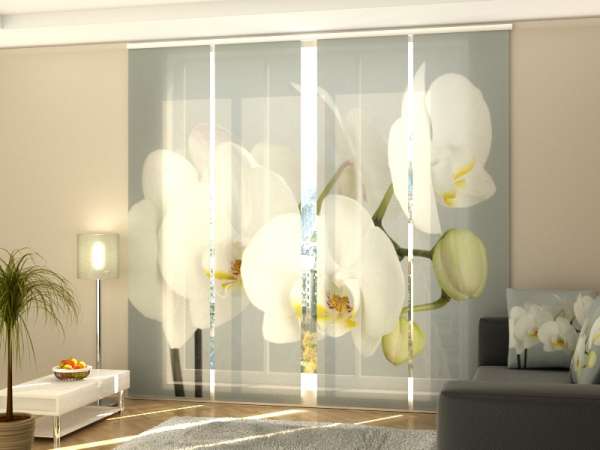 Sliding panel curtain (1-4 pts.): CANADIAN ORCHID