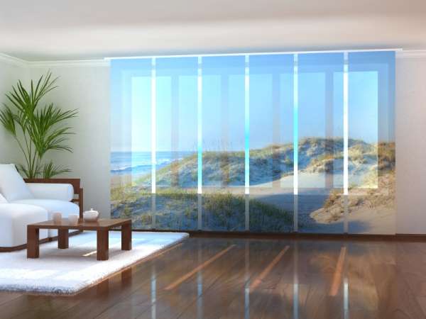 Sliding panel curtain (1-6 pts.): SAND DUNES IN MORNING LIGHT