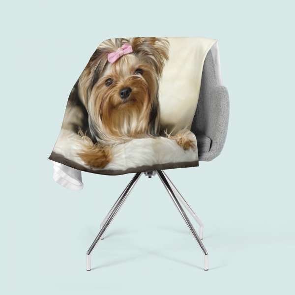 Fleece blanket: YORKSHIRE TERRIER 1