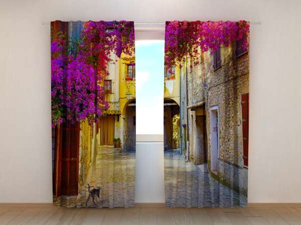 Photo curtain: ITALIAN FLOWER ALLEY