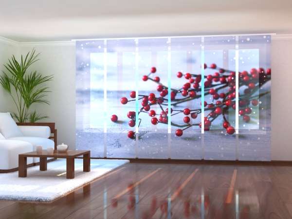 Sliding panel curtain (1-6 pts.): XMAS DECORATION