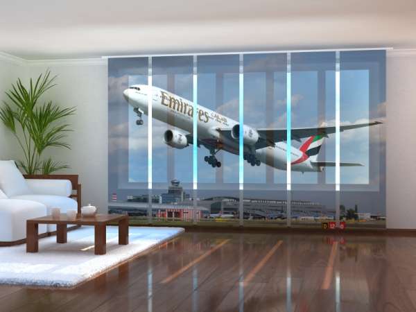 Sliding panel curtain (1-6 pts.): AIRBUS