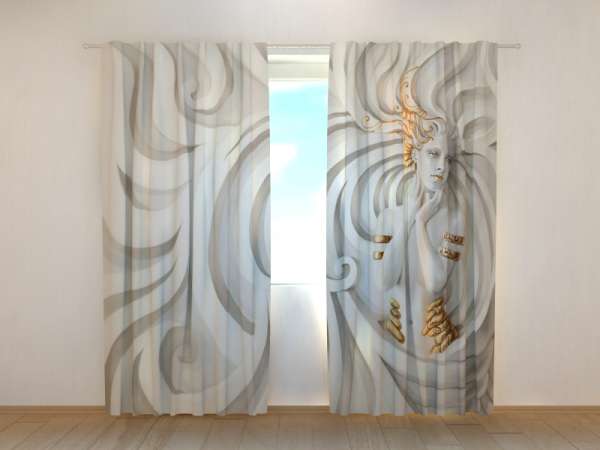 Photo curtain: GREEK RELIEF