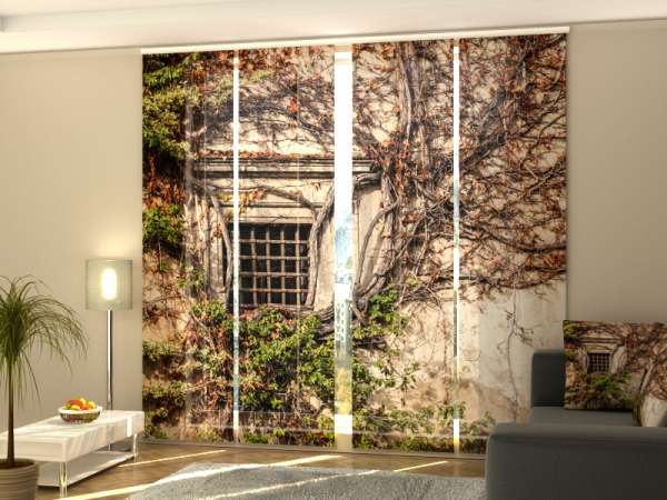 Sliding panel curtain (1-4 pts.): GREEN WALL OF BEAUTY OLD PALACE