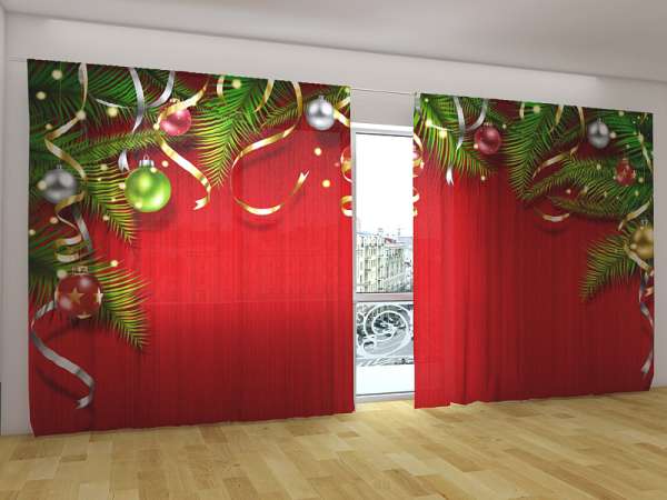 Panoramic curtain: MAGICAL CHRISTMAS