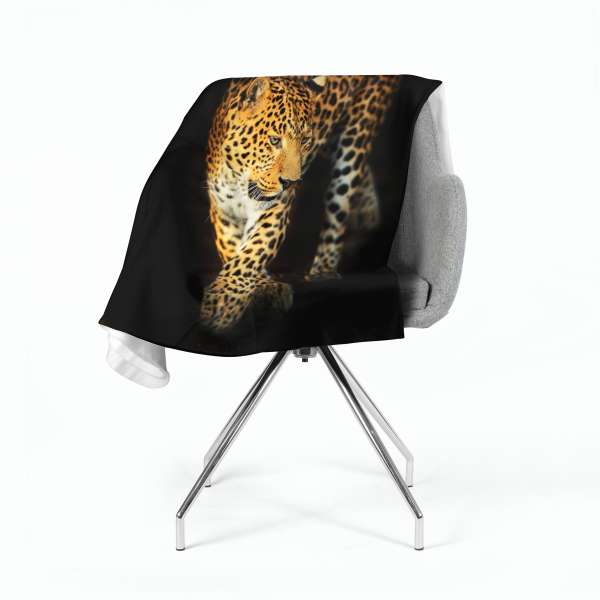 Fleece blanket: BEAUTIFUL JAGUAR