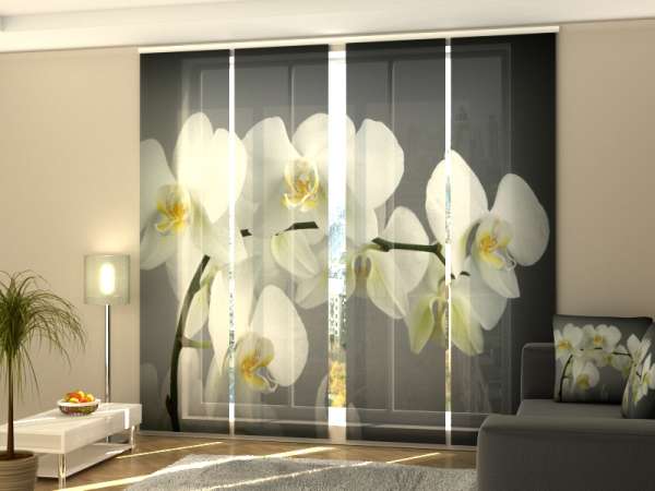 Sliding panel curtain (1-4 pts.): WILD ORCHID