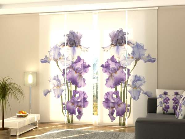 Sliding panel curtain (1-4 pts.): SPRING BREEZE