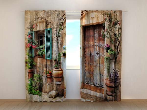 Photo curtain: ANTIQUE DOOR