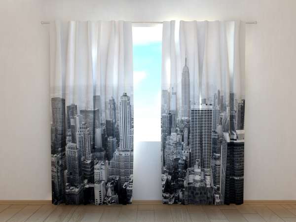 Photo curtain: NEW YORK IN BLACK AND WHITE