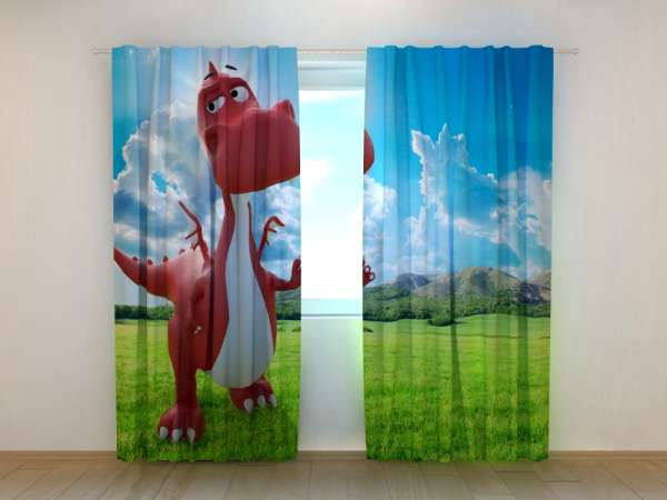 Photo curtain: LITTLE DRAGON