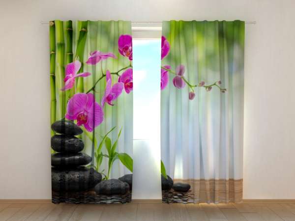 Photo curtain: PURPLE ORCHID