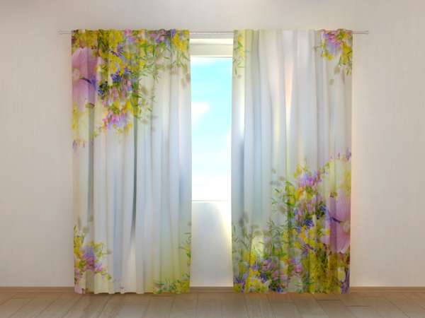 Photo curtain: SUMMER FIELD FLOWERS