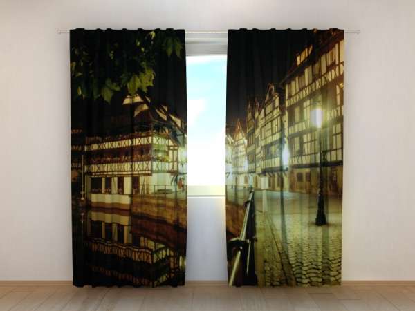 Photo curtain: AMSTERDAM AT NIGHT