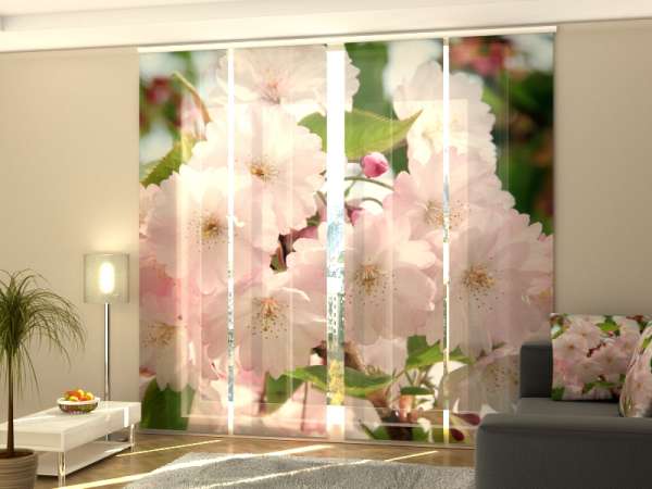 Sliding panel curtain (1-4 pts.): AROMA OF SPRING