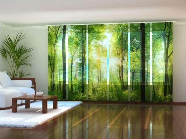 Sliding panel curtain (1-6 pts.): SUN RAYS