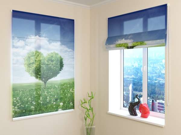 Roman blind: LOVE TREE 2