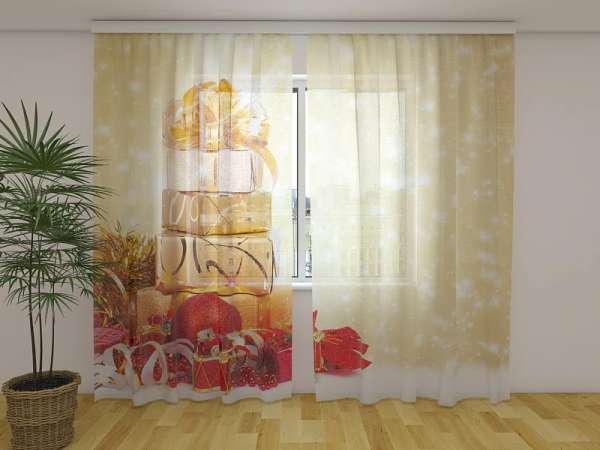 Chiffon curtain: CHRISTMAS PRESENTS 2