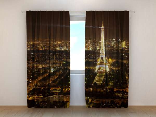 Photo curtain: PARIS AT NIGHT