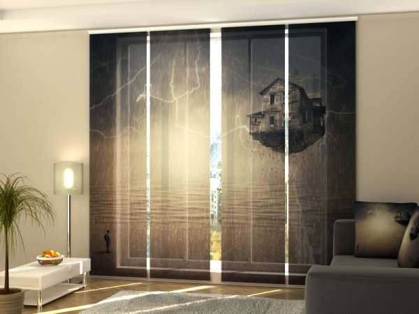 Sliding panel curtain (1-4 pts.): SIXTH SENSE