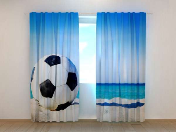 Photo curtain: BALL ON THE BEACH