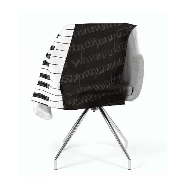 Fleece blanket: PIANO KEYS