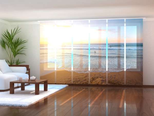 Sliding panel curtain (1-6 pts.): COAST OF SPAIN