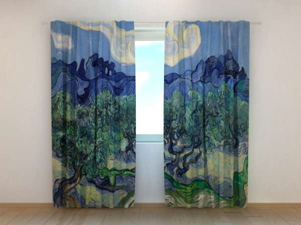 Photo curtain: VAN GOGH'S THE OLIVE TREES