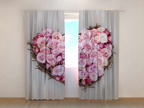 Photo curtain: HEART OF LOVE