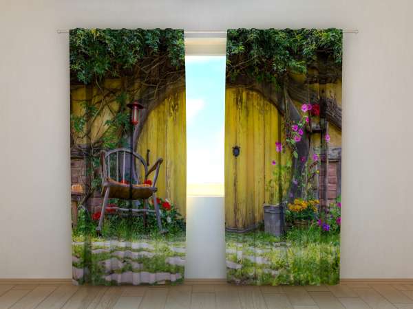 Photo curtain: HOBBITS HOUSE