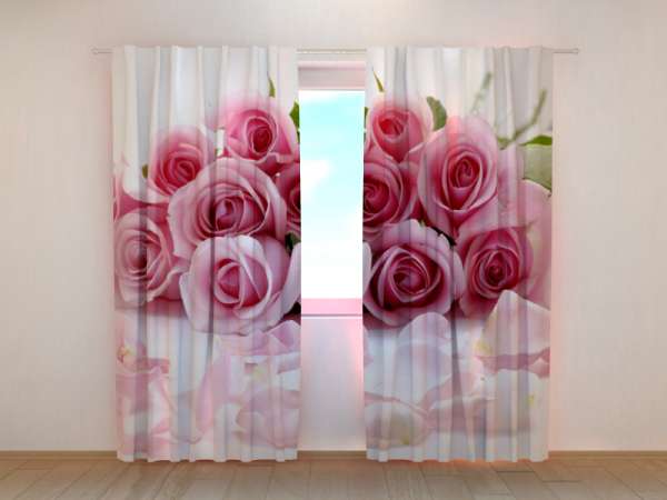 Photo curtain: PETALS OF ROSES