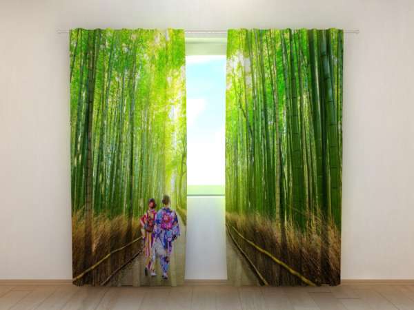 Photo curtain: BAMBOO FOREST OF ARASHIYAMA