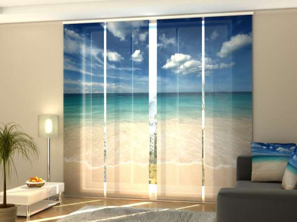 Sliding panel curtain (1-4 pts.): GOLDEN SAND