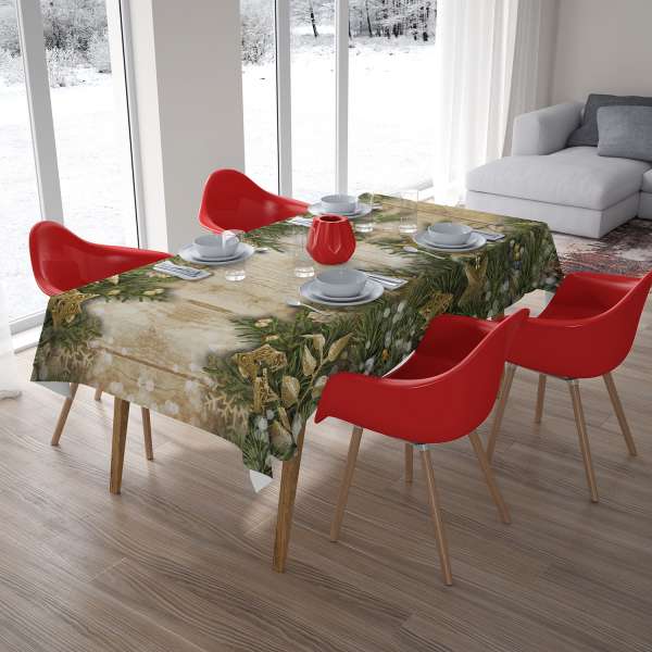 Tablecloth: FIR BRANCHES