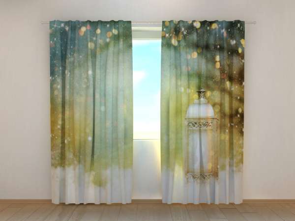 Photo curtain: CHRISTMAS LANTERN