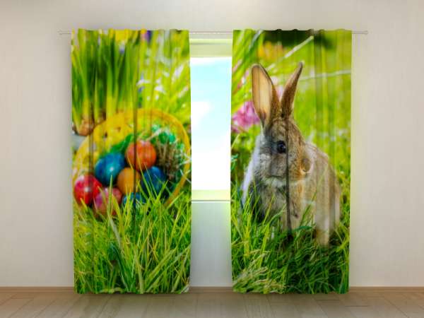 Photo curtain: EASTER RABBIT