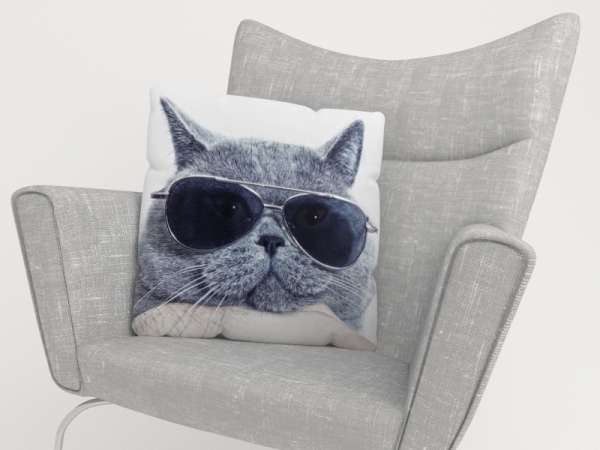 Pillowcase: STYLISH CAT