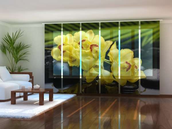 Sliding panel curtain (1-6 pts.): SUNNY ORCHID