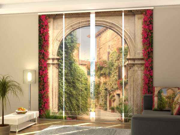 Sliding panel curtain (1-4 pts.): OLD ARCH