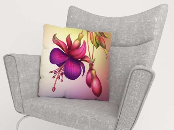 Pillowcase: PURPLE FLOWER